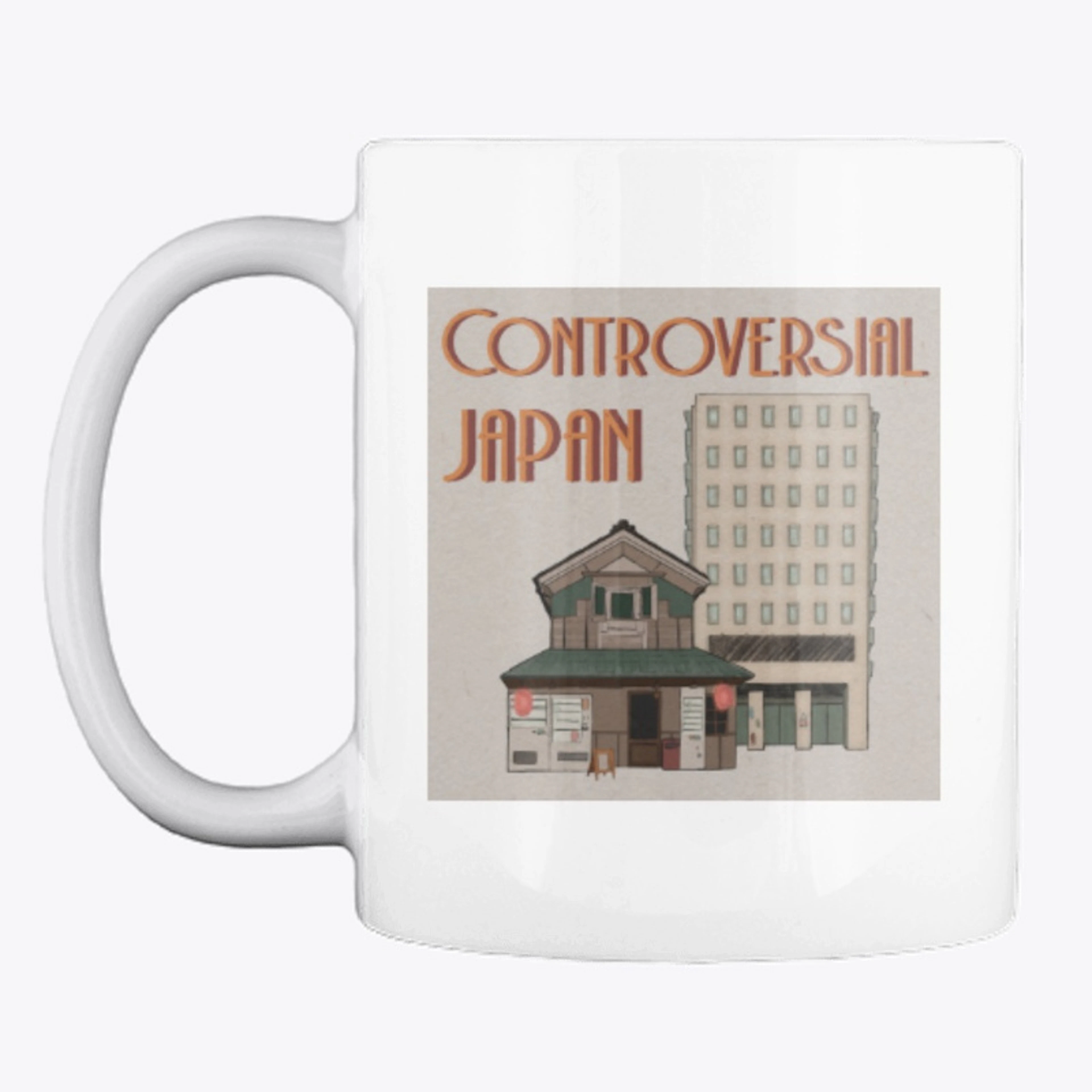 CONTROVERSIAL JAPAN mug