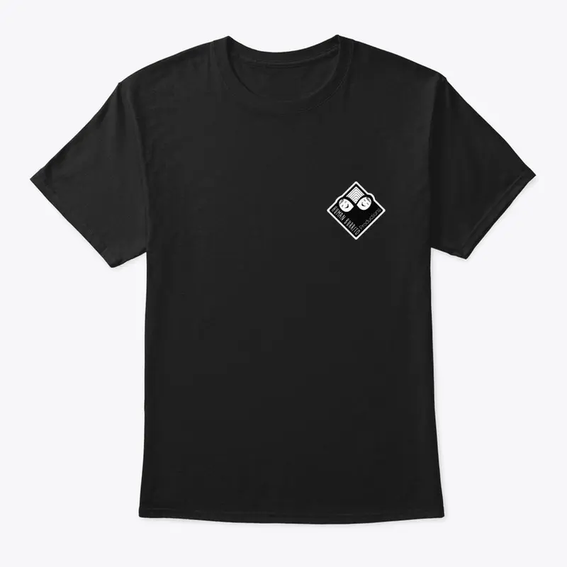 HUMAN BURRITO tech black t-shirt